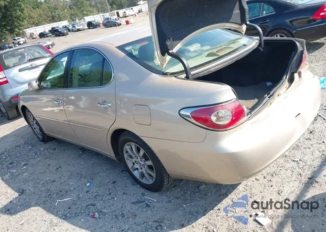 2004 Lexus Es 330 from USA, damaged, VIN JTHBA30GX45029310